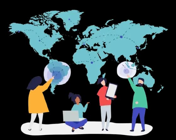 Docfyle Advisory team illustration representing global bookkeeping support